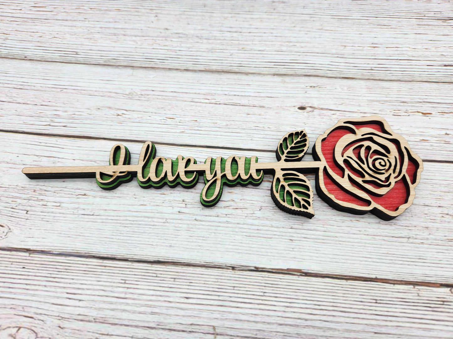 Wooden Rose