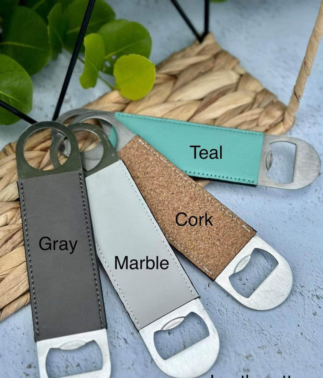 Leather Bottle Opener