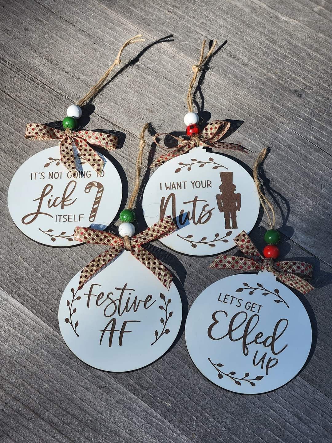 Adult humor ornament