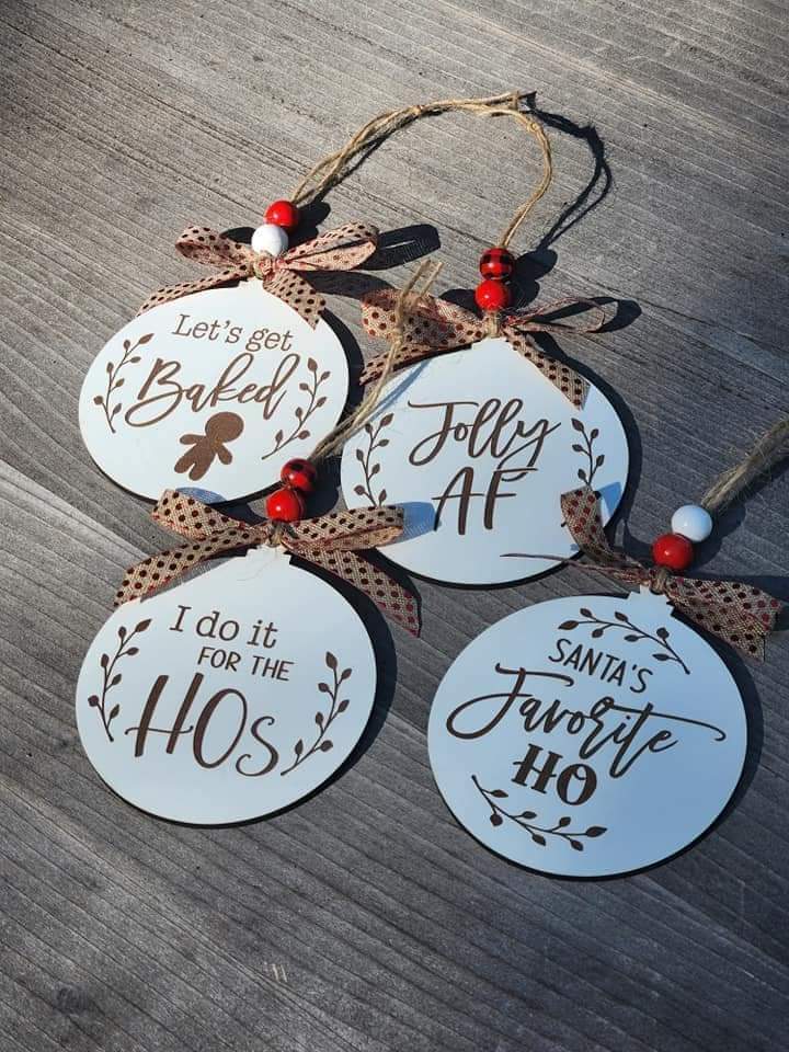 Adult humor ornament