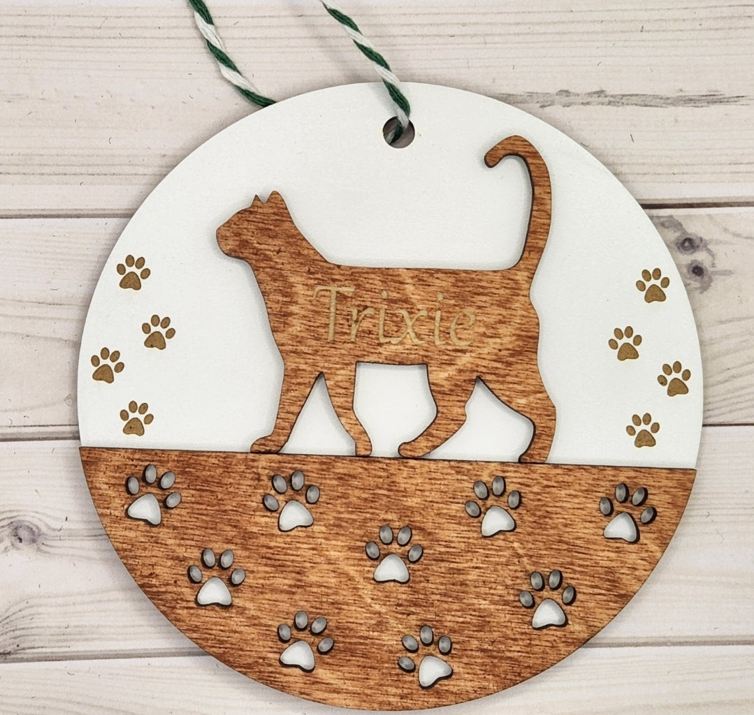 Cat ornament