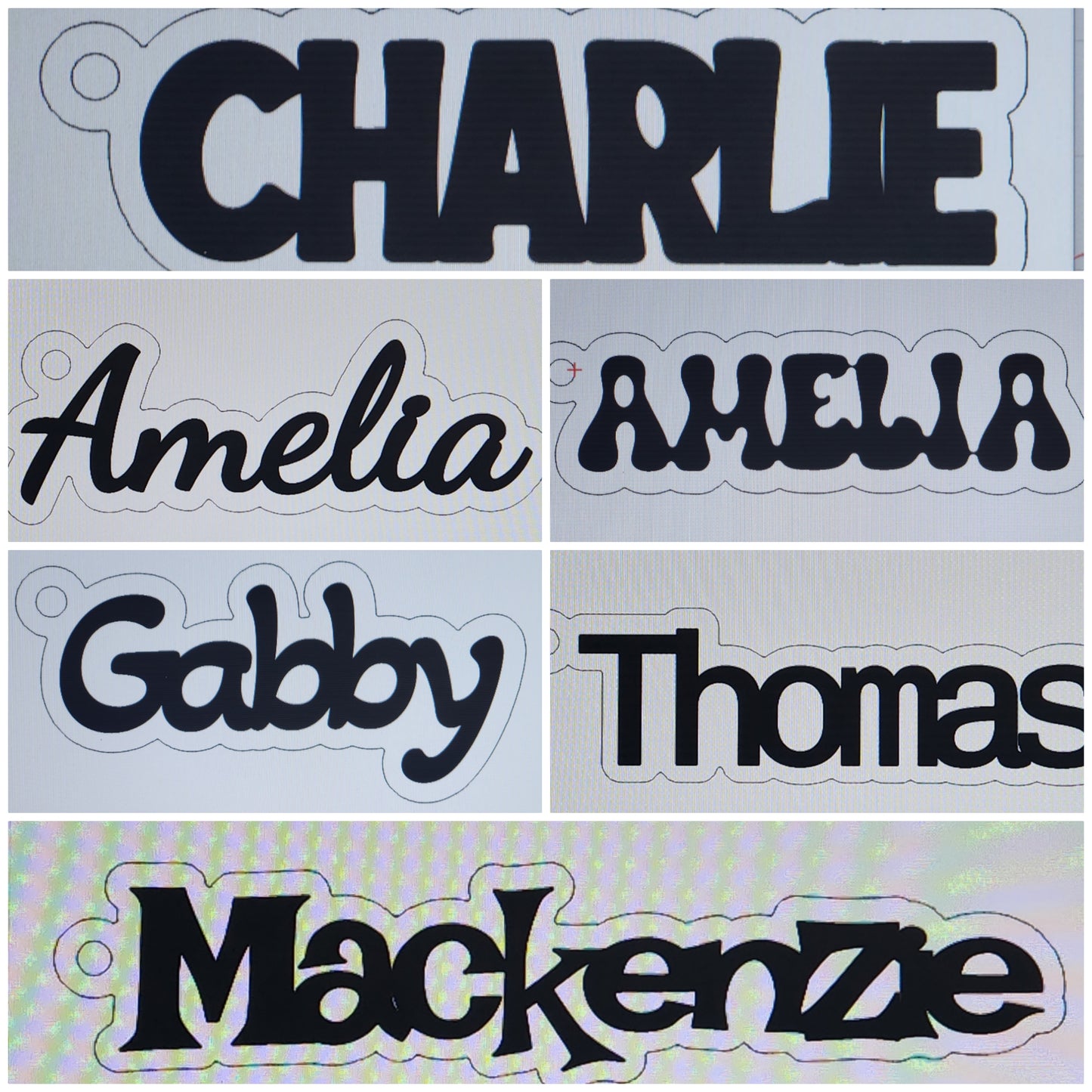 Customizable School Year Photo Frame