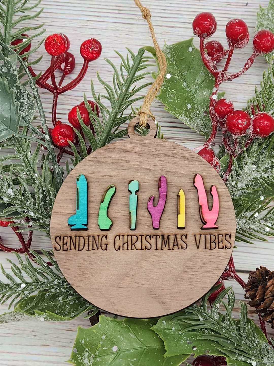 Christmas Vibes Ornament