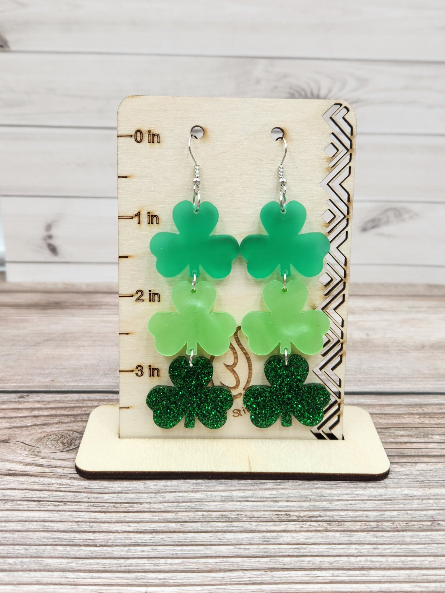 Shamrock Dangle Earring