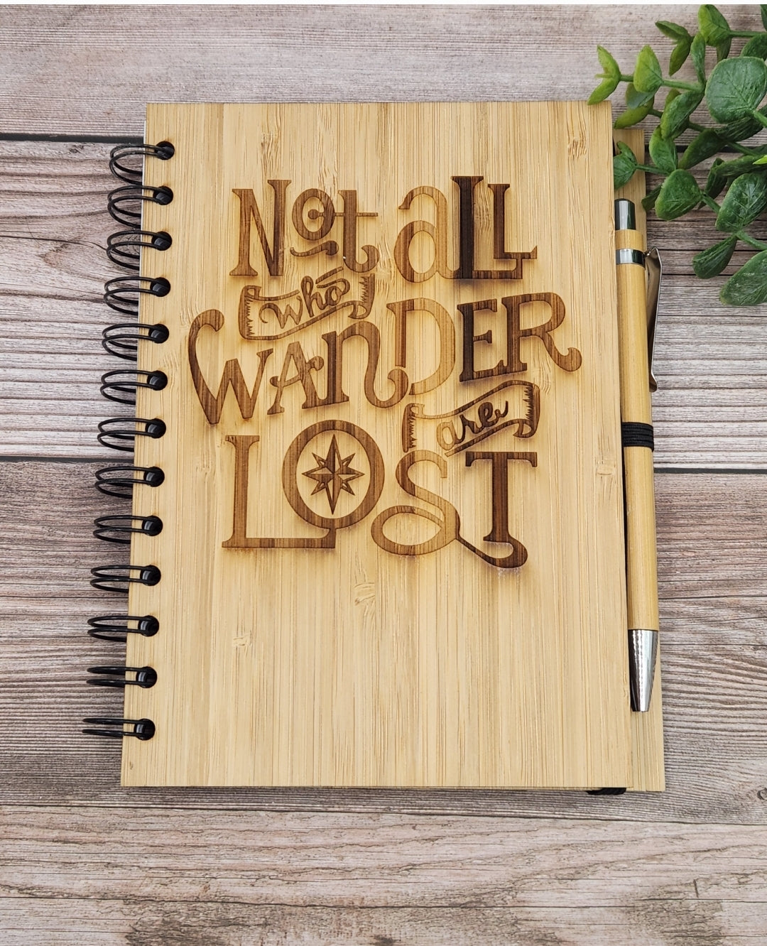 Wooden Notebook
