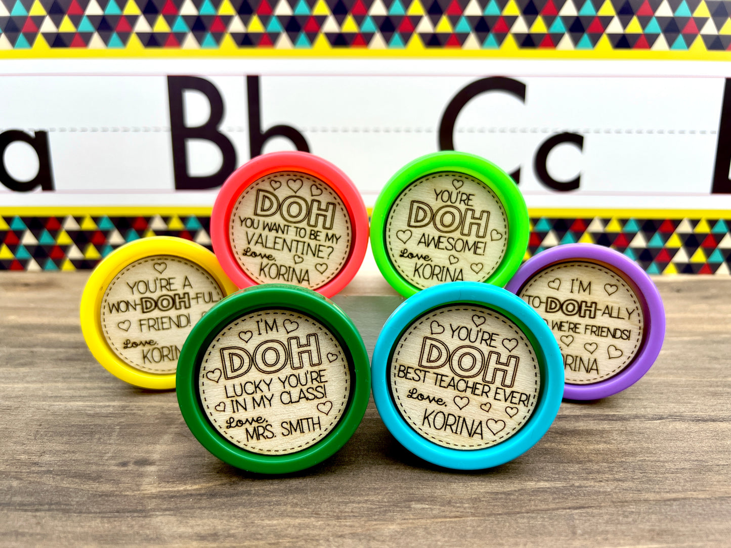 Dough with Circle Valentine