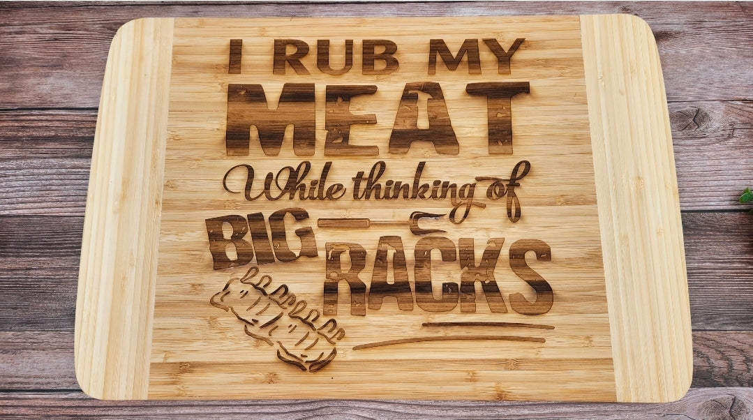 Funny BBQ Cutting Board – Engraved Grill Gift for Men – Personalized Wood Cutting Board – Father’s Day BBQ Gift – Pitmaster Gift