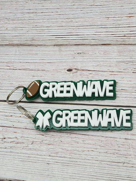 Abington Youth Football & Cheer Personalized Football & Cheer Keychains