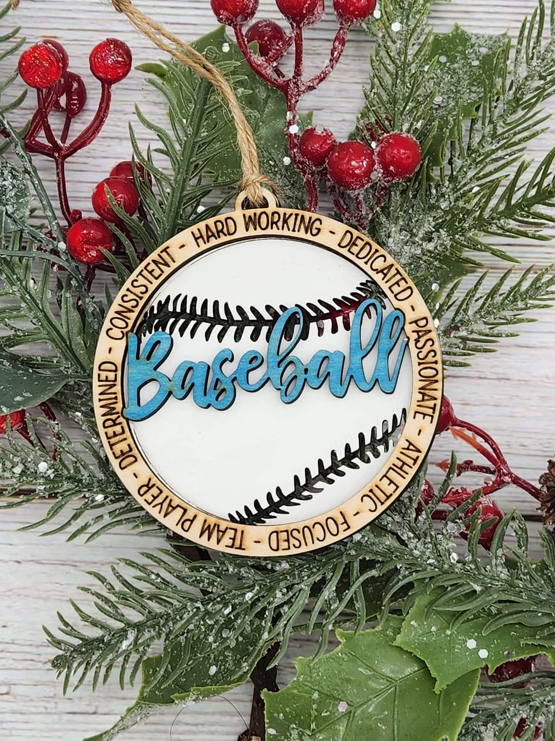 Baseball Ornament