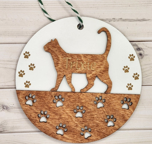 Cat ornament