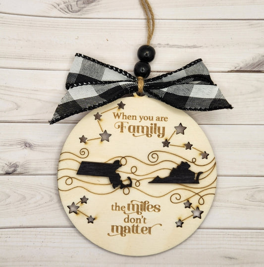 Family State Ornament