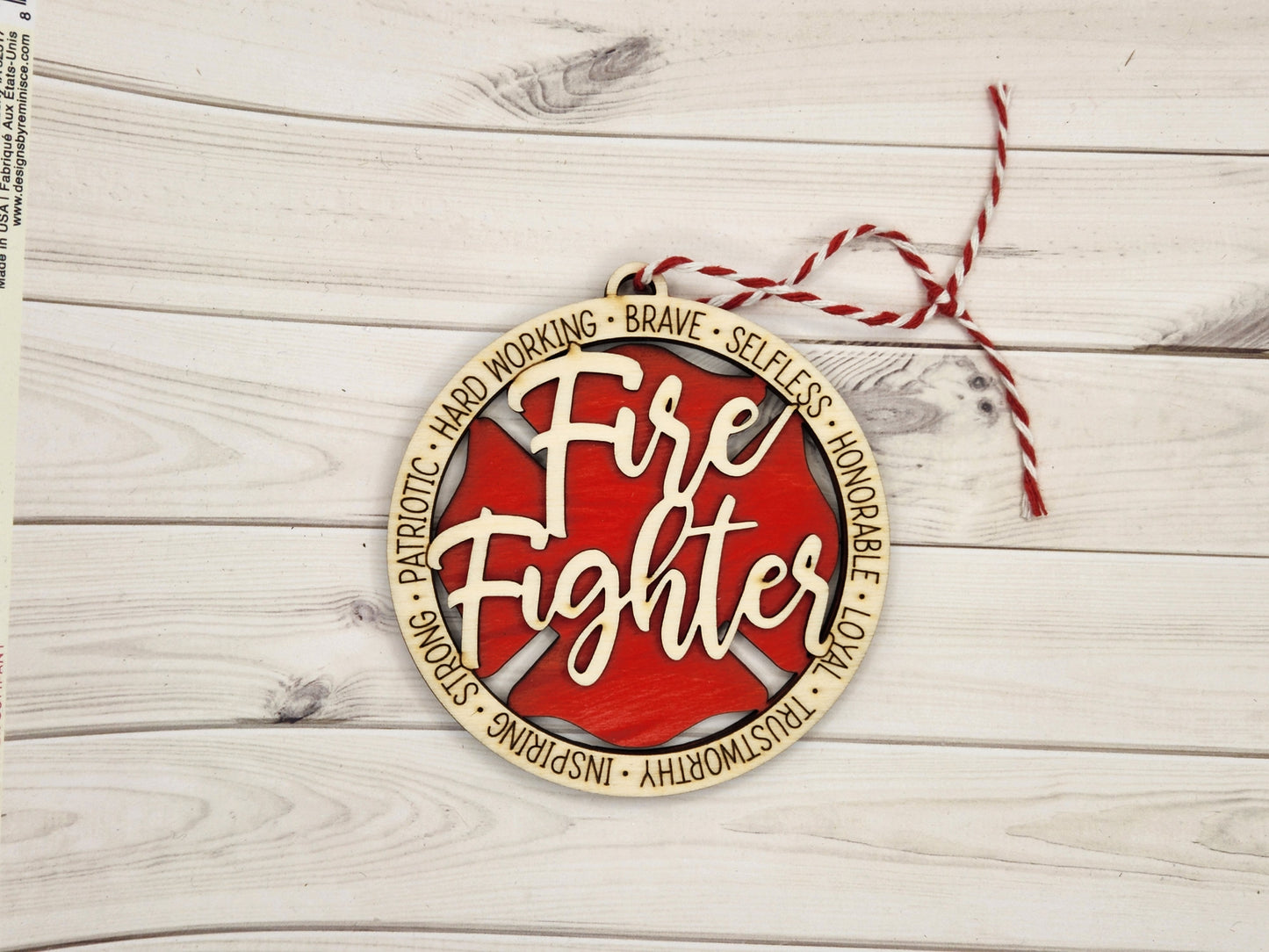 Fire Fighter Ornament