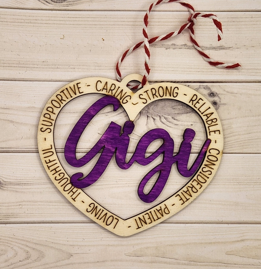 Gigi ornament