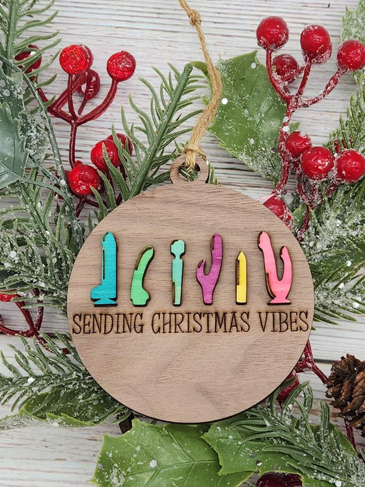 Christmas Vibes Ornament