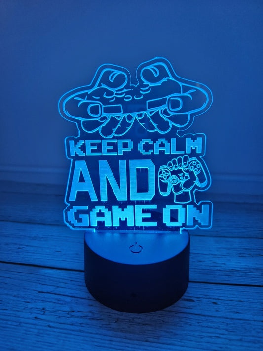 Gamer's Delight LED Decor Lamp