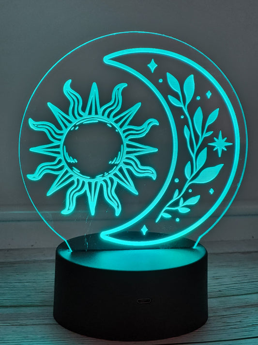 Celestial Harmony LED Lamp