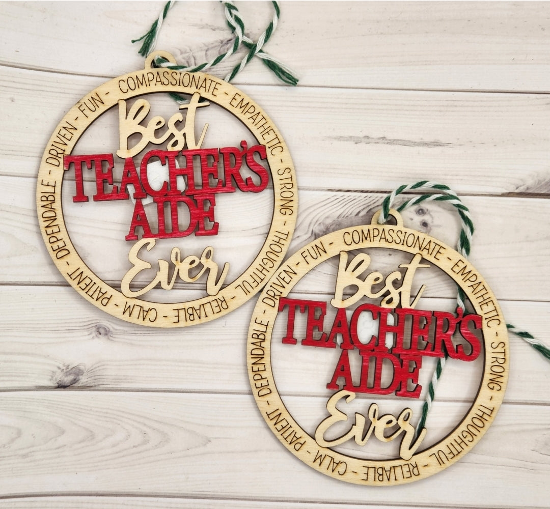 Teacher Aide Ornament