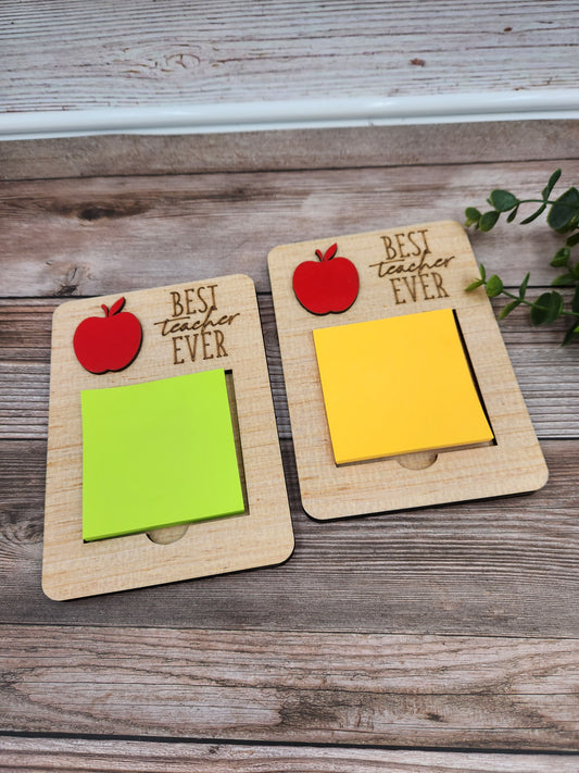 Teacher Note Pad Holder option #1