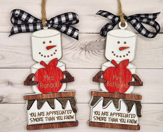 Teacher S'More Ornament