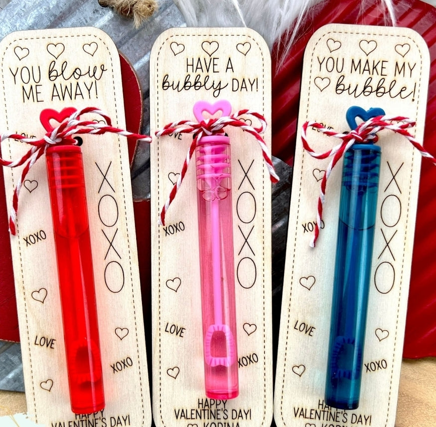 Valentine Bubble Wand