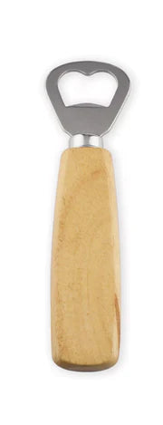 Wooden bottle opener