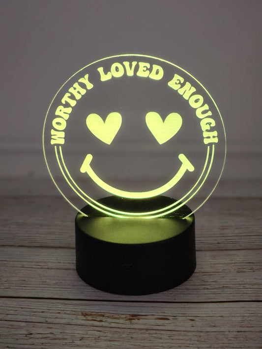 Positivity Affirmation LED Lamp