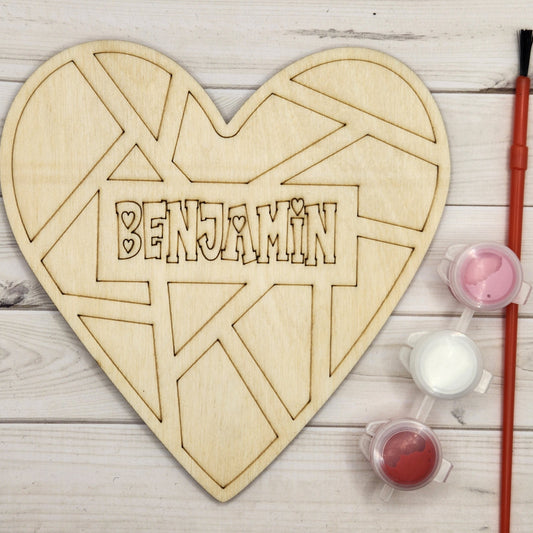 DIY Paint Valentine