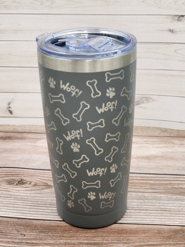 Dog Woof Tumbler