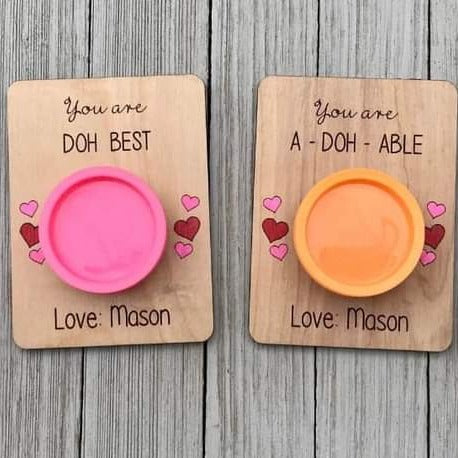 Play-Doh Valentine's Day Card