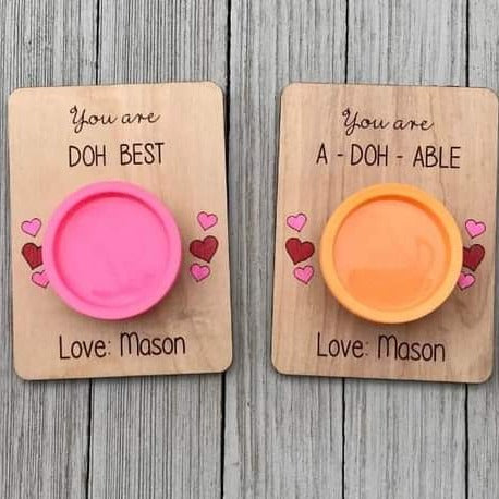 Play-Doh Valentine's Day Card